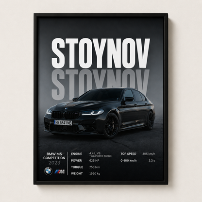 Персонализиран Автопостер