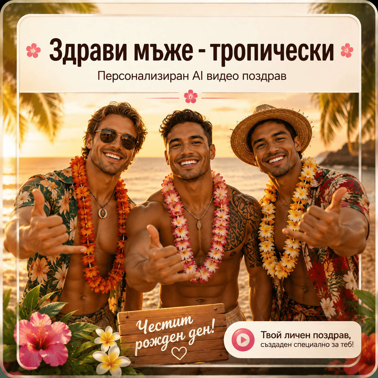 Уникален Видео Поздрав
