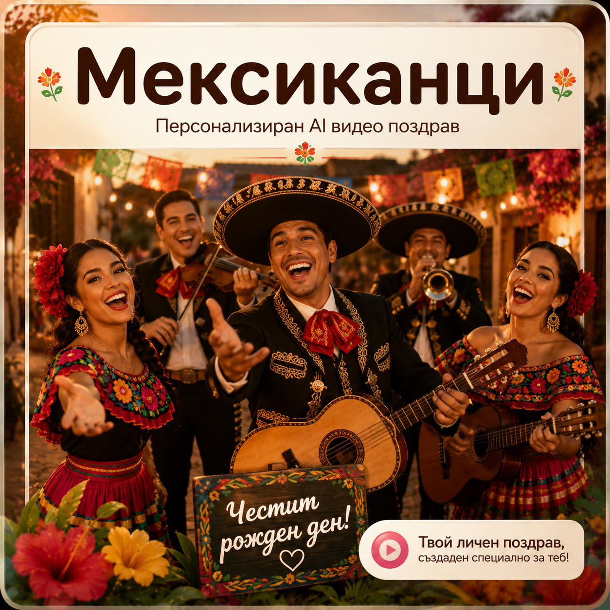Уникален Видео Поздрав